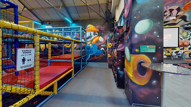 Slides and soft play shapes